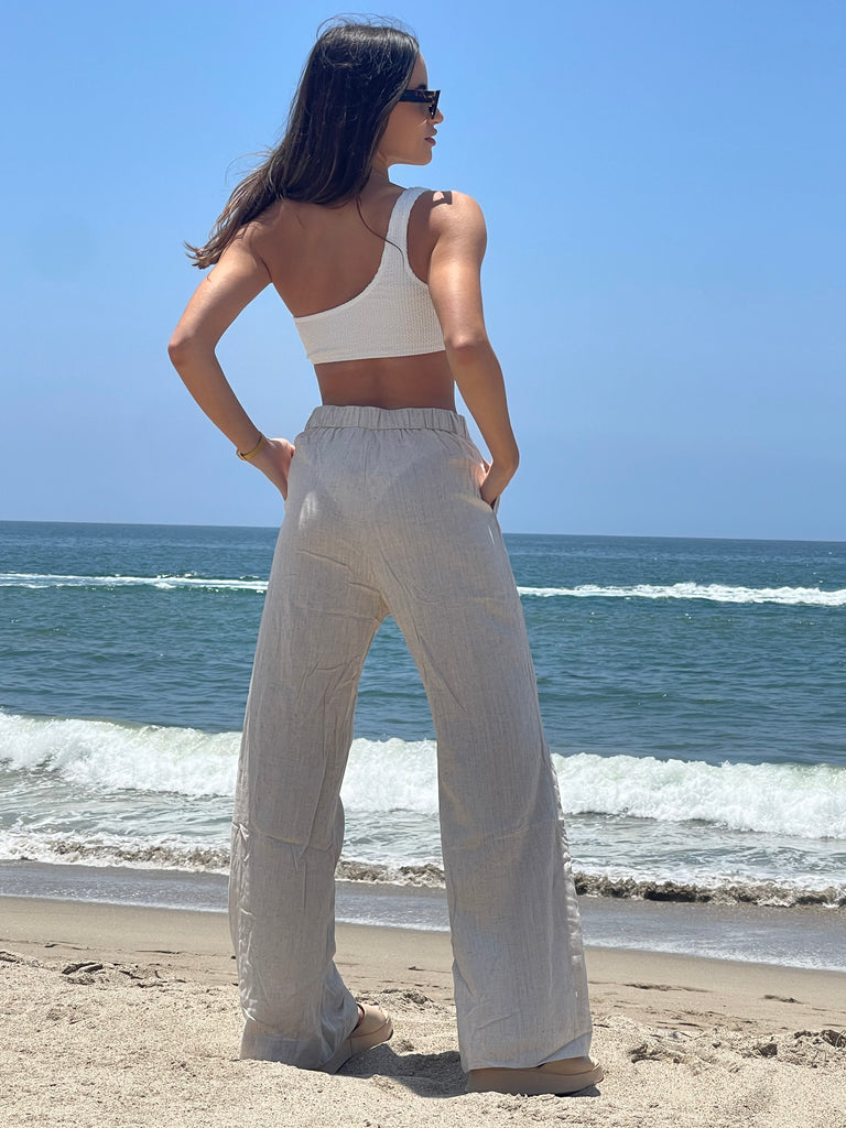 Shoreside Linen Trousers