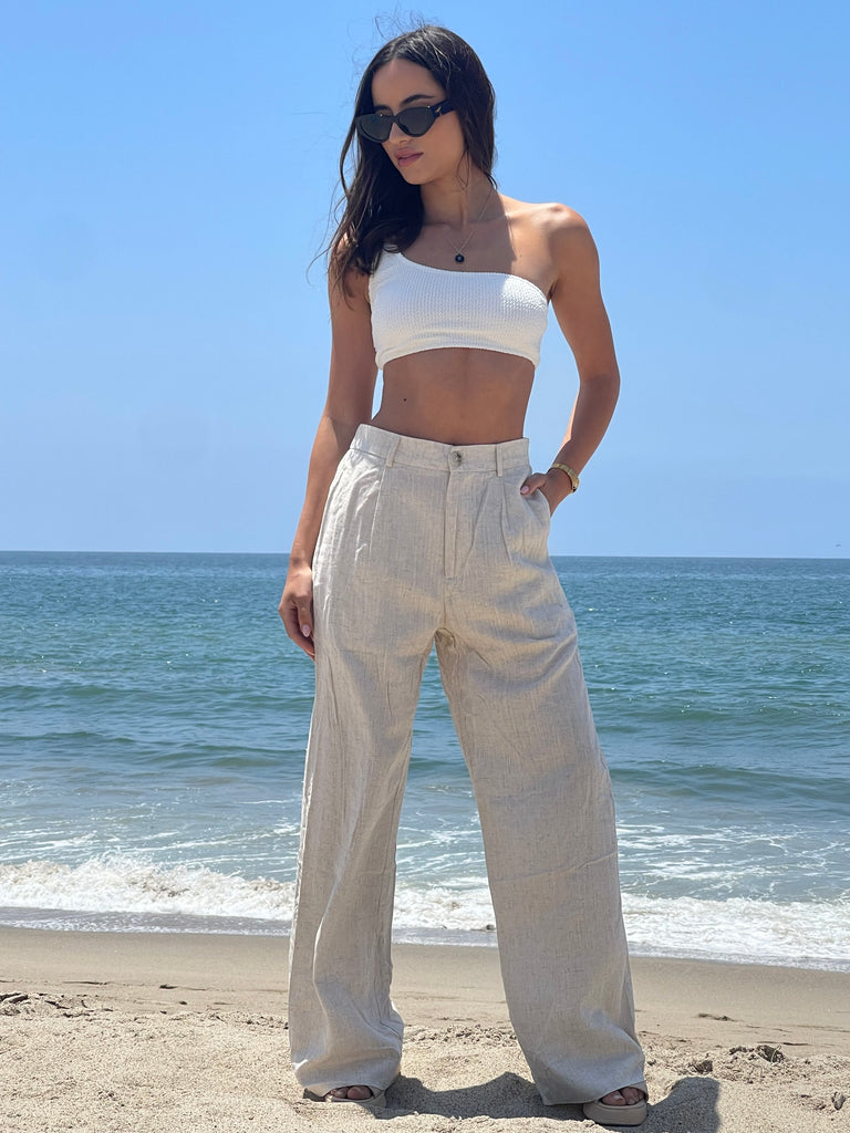 Shoreside Linen Trousers