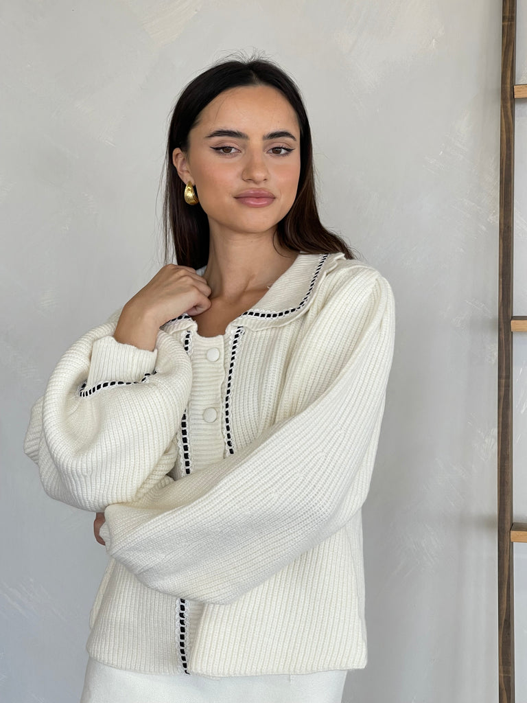 The Babydoll Sweater - Cream