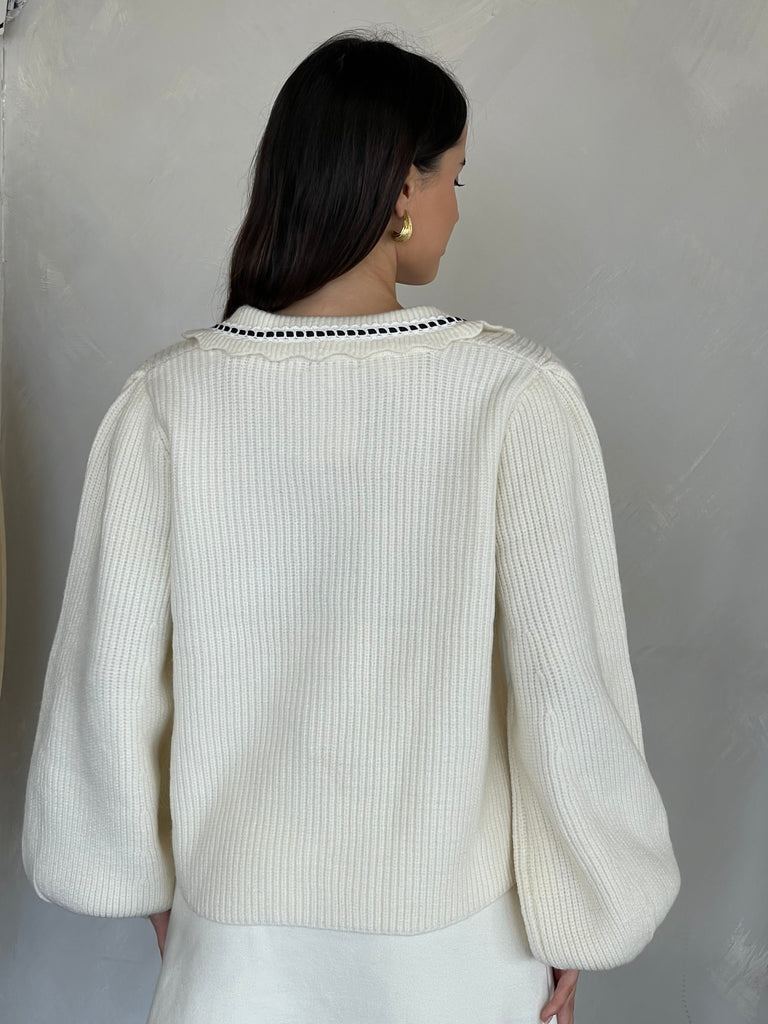 The Babydoll Sweater - Cream