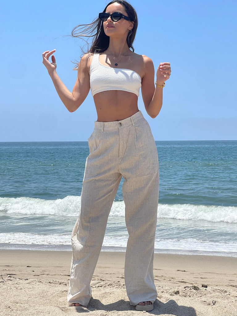 Shoreside Linen Trousers