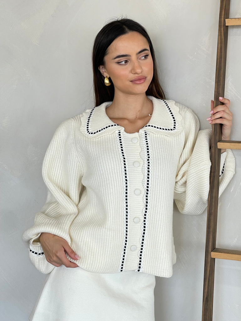 The Babydoll Sweater - Cream