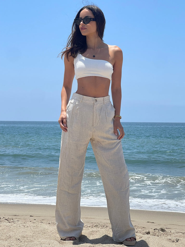 Shoreside Linen Trousers