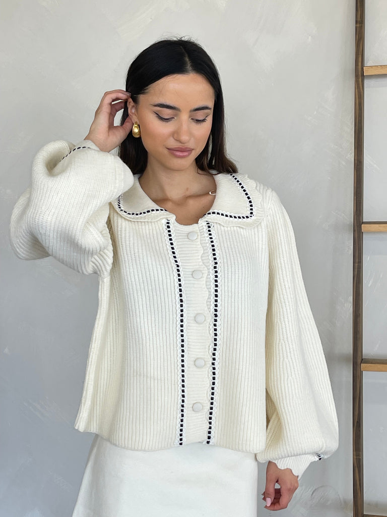 The Babydoll Sweater - Cream